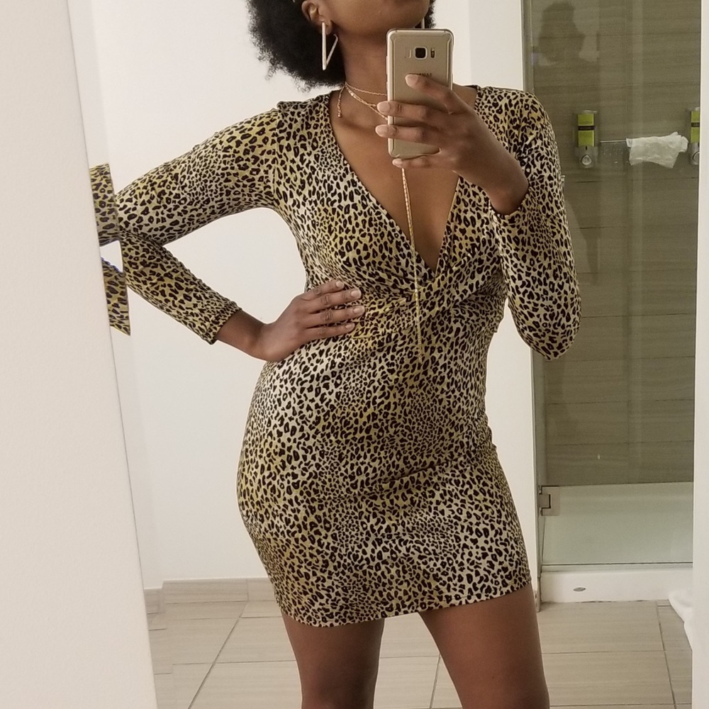 Leopard Mini Dress